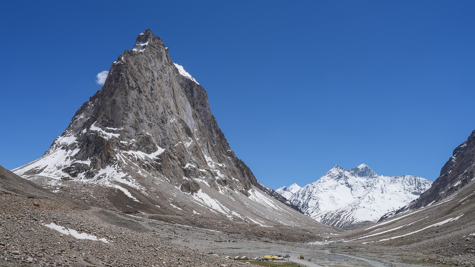 Gonbo Rangjon at the Shinko La, Zanskar