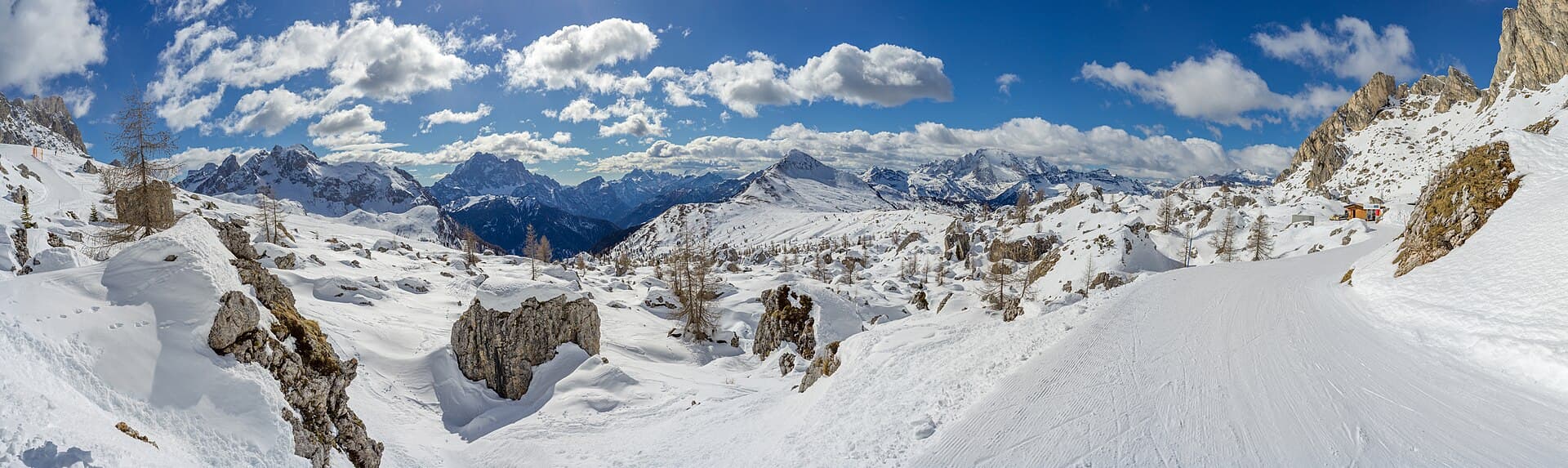 The Civetta, Monte Pore and the Marmolada