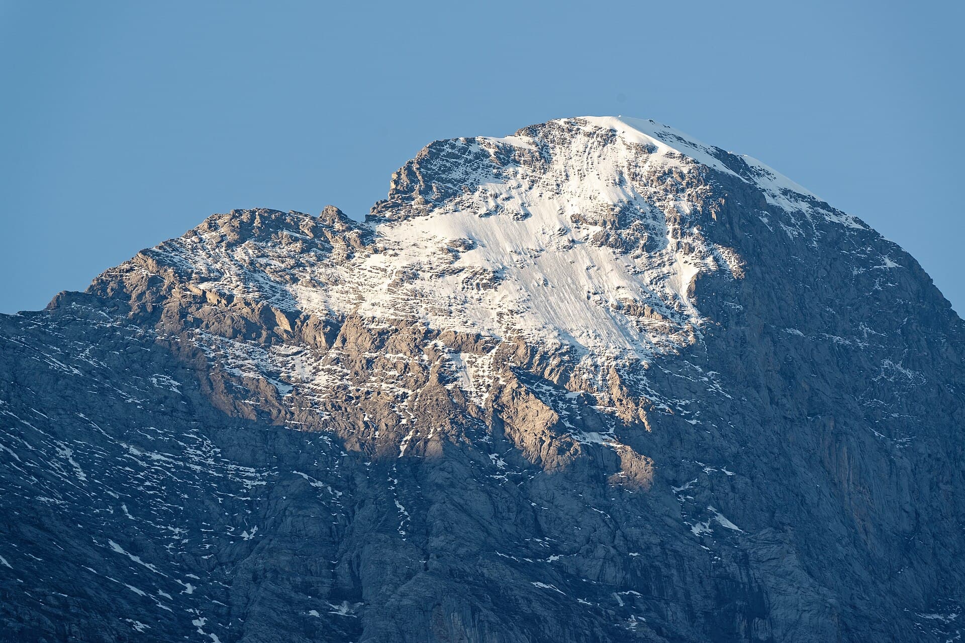 The north face of the Eiger above Grindelwald