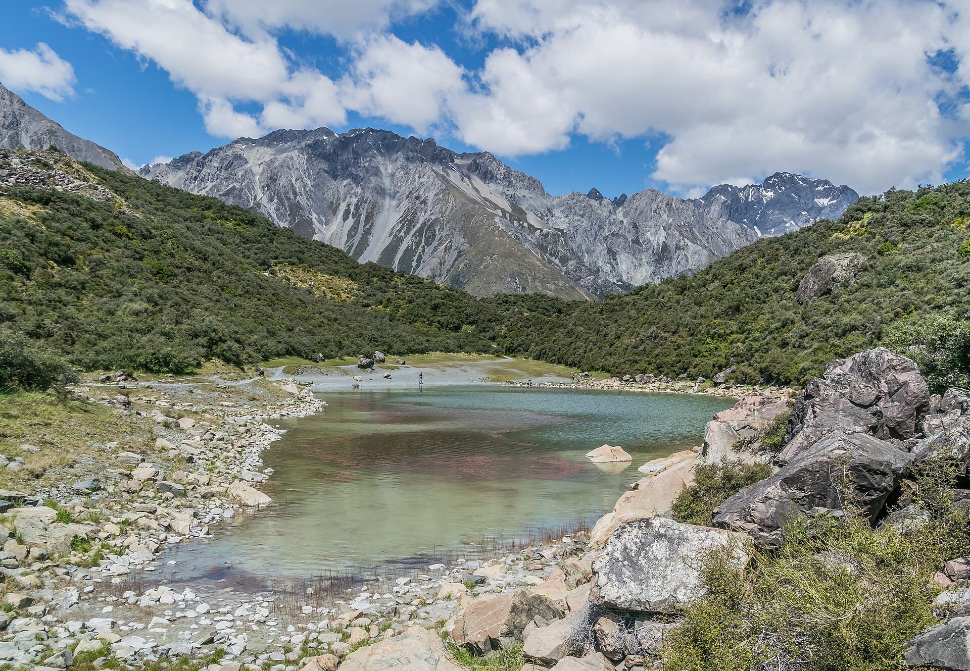 Blue Lake, Aoraki / Mount Cook National Park
