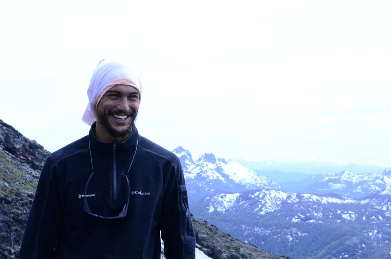 Julián Irigoyen in the mountains